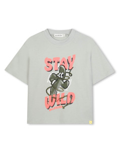Billieblush  Tshirt con cactus e scritta STAY WILD